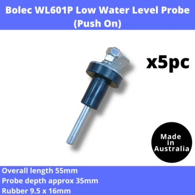 BOLEC 5pc x Stainless Steel Liquid Indicator Water Level Probe Sensor VDO Redarc