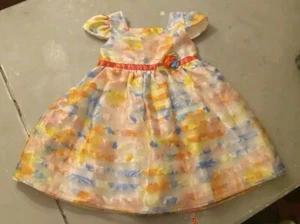 George 3T Girls Spring Dress Cap Sleeve - Picture 1 of 9