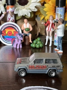 Matchbox 1986 Jeep Cherokee 4x4 Mr Fixer 1:64 Gray Diecast USED NM Condition - Picture 1 of 10