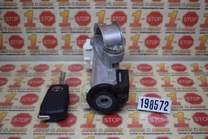2020-2023 TOYOTA COROLLA IGNITION SWITCH STARTER LOCK CYLINDER W/ REMOTE KEY OEM - Picture 1 of 10