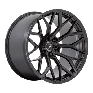 22X9 Asanti Black AB039 MOGUL 5 5X4.5 35MM SATIN BLACK - Picture 1 of 2