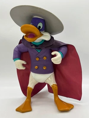 Vintage Disney DarkWing Duck 12” Figure Playmates Moveable Toys 1991- COMPLETE - Image 1 of 4