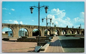 Kolonial Aquädukt in Chihuahua, Mexiko Vintage Postkarte - Bild 1 von 3