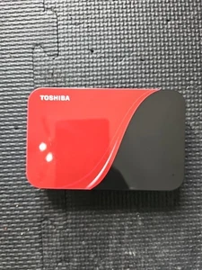 Toshiba 500GB USB portable Hard Disk Drive HDD NO Power Cord USED RED - Picture 1 of 4