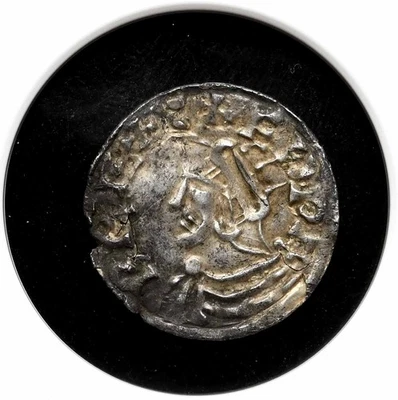 ANGLOSAJÓN. Eduardo el Confesor. 1042-1066. AR Penny, S-1173, NGC AU Foto 1 de 4