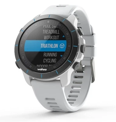 Reloj GPS multideporte Wahoo Fitness WF140WT Elemnt Rival, blanco Kona Foto 1 de 3