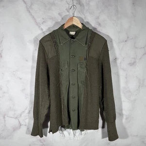 Undercover 1/1 Military Green Hybrid Shirt Sz L UNDAKOVR ONE OF ONE Archive - Picture 1 of 12