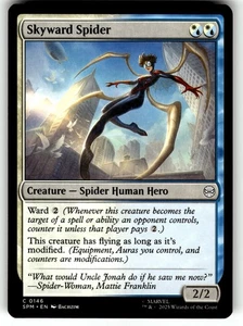 MTG Magic The Gathering Marvel's Spider-Man Card #146 Skyward Spider - Picture 1 of 4