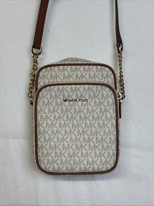 Michael Kors White Crossbody Bag Purse - Picture 1 of 8
