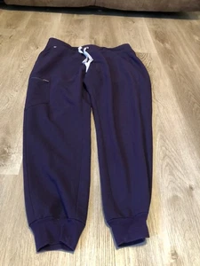 FIGS Scrubs Pants Bottoms Technical Collection Purple Large L PO#3870 (M151) - Picture 1 of 8