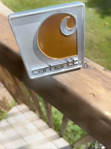 Carhartt Trailer Hitch Cover Aluminum Square Shank Logo Truck SUV Fits 2" - Bild 1 von 5