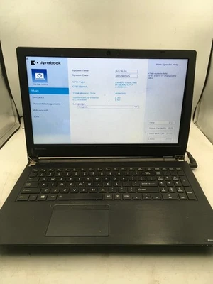 TOSHIBA TECRA A50-EC - BOOTS TO BIOS - INTEL I3 8130U - 4GB RAM - READ DESC - BB - Image 1 of 4