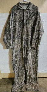 Vintage Mossy Oak Original Greenleaf Camo Coveralls 2XL Reg Turkey Hunting USA - Picture 1 of 18