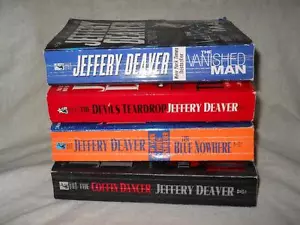 Lot: 4 books: by Jeffery Deaver (The Blue Nowhere, The Coffin Dancer, The Devil' - Bild 1 von 5