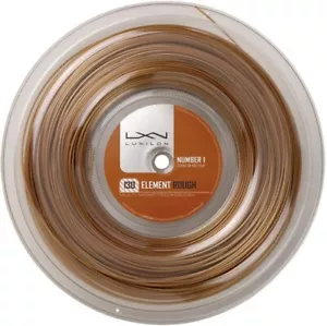 Luxilon ELEMENT ROUGH 130 Tennis Racket String (Brown) 660ft 200m Reel - Picture 1 of 1