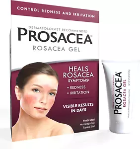 Prosacea - Medizinische Rosacea Behandlung für Gesicht - heilt Rosacea Symptome von Rötungen - Bild 1 von 12