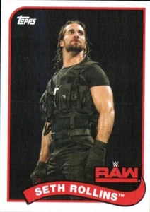 Tarjeta de lucha libre 2018 Topps WWE Heritage #70 Seth Rollins - Imagen 1 de 2