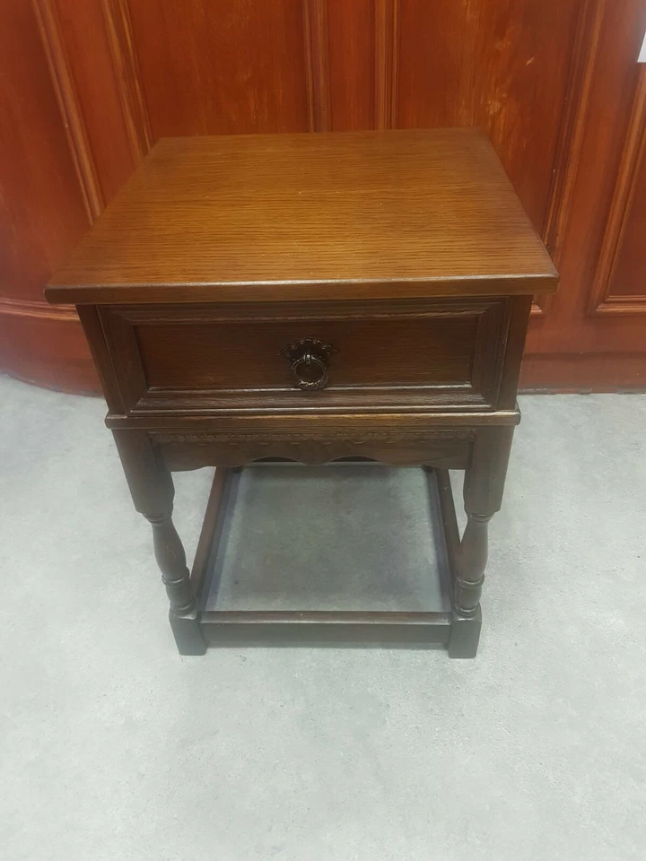 Antique Victorian Bedside Pot Cupboard French Style Old Wood Vintage  - Image 1 of 4