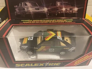 SCALEXTRIC C390 BOSCH FORD ESCORT XR3i VERY RARE CAR .. - Picture 1 of 15