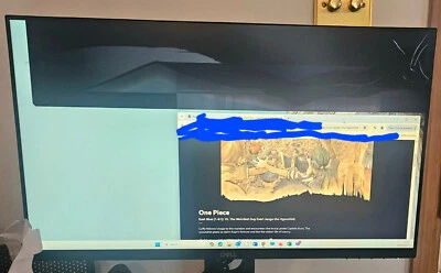 Dell P2419H 24" Widescreen IPS LED Monitor  - Black   - DEAD PIXELS - PARTS ONLY - Image 1 of 3