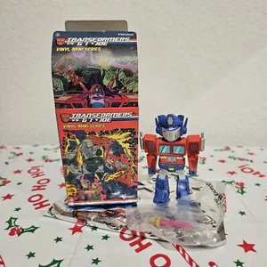 Optimus Prime - 3" Vinyl Mini by Kidrobot - Transformers Vs. G.I. Joe - Opened - Picture 1 of 10