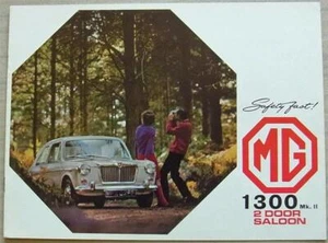 MG 1300 Mk II Auto Verkaufsprospekt Sept 1968 #2587 - Bild 1 von 4