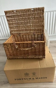 Fortnum And Mason (F&M) Large Picnic Wicker Hamper comes in F & M Box - Picture 1 of 3