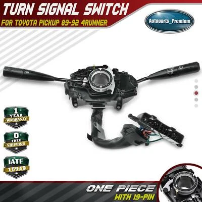 1x Front Side Turn Signal Switch for Toyota Pickup 4Runner 1989 1990 1991 1992 - Image 1 of 4