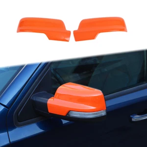 2 PIEZAS Cubierta de decoración del espejo retrovisor naranja para Dodge Ram 1500 2018+ exterior - Imagen 1 de 9