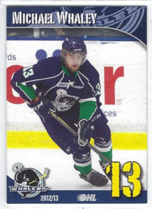 2012-13 Plymouth Whalers (OHL) Michael Whaley