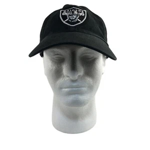 LAS VEGAS RAIDERS 47 BRAND ADJUSTABLE STRAP BACK HAT EMBROIDERED LOGO - Picture 1 of 5