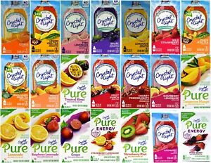 Crystal Light On The Go Drink Mix Many Flavor Choices Buy More Save Up To 40% 