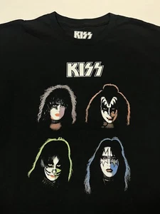 Neu T-Shirt 1978 Kiss Tour (Cronies Solo Alben Gene-Paul-Ace-Peter) Größe Large - Bild 1 von 7