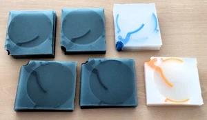 CD-Hüllen Slimcase Ejector - 20x grau und 10x transparent (5xgelb, 5x blau) - Photo 1/4