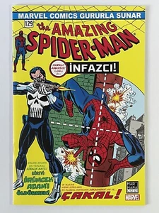 Amazing Spider-Man #129 (Marvel Comics 2022) Turkish Reprint 1st: The Punisher - Picture 1 of 6