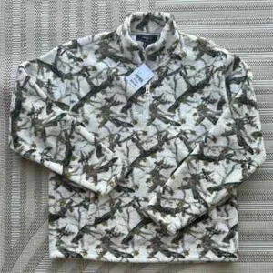 Nuevo Hombre Mediano Forever 21 Polar Cremallera Completa Chaqueta Pit 23.5 Largo 28 - Imagen 1 de 5
