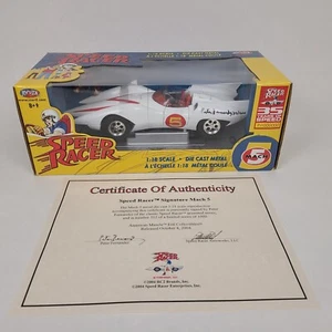 Speed Racer Mach 5 Diecast Car 1:18 Scale Autographed Signed Peter Fernandez Vtg - Picture 1 of 22