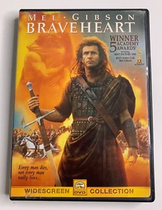 Braveheart (DVD, 1995, Widescreen) Mel Gibson - Picture 1 of 3