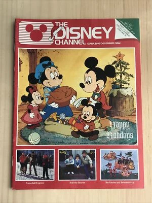 The Disney Channel Magazine December 1984 Still The Beaver Snowball Express - Image 1 of 4