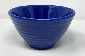 Vintage Bauer Pottery Bee Hive Ring Ware #30  Mixing Bowl 6" dia  Blue - Picture 1 of 4