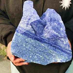 24,86 Pfund A + natürlicher blauer Aventurin Quarz Gestein Mineral Probe Reiki Heilung.174 - Bild 1 von 13