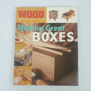 MAKING GREAT BOXES Book by Wood Magazine Woodwork Craft Timber Artisan - Picture 1 of 7