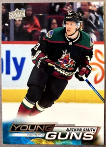2022-23 Upper Deck Young Guns #206 Nathan Smith Arizona Coyotes RC - Picture 1 of 1