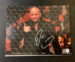 Dana White autographed signed 8x10 photo Beckett Authenticated UFC President MMA - Picture 1 of 2