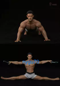 Cuerpo fuerte masculino sin costuras LDDOLL 30Boy 1:6 trigo 12 pulgadas dedo flexible - Imagen 1 de 9