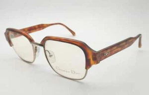 Marco/gafas Christian Dior 2587 41 50 19 diseño enchapado en marrón - Imagen 1 de 11