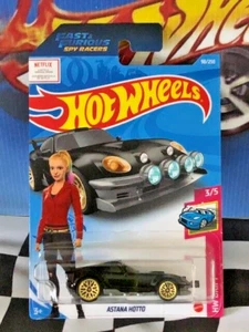 Hot Wheels 2021 Drift 3/5 Astana Hotto Fast & Furious Spy Racers 98/250 Black lw - Picture 1 of 1