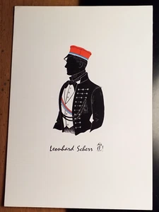 Corps Palatia Munich - Leonhard Scherr - Mapa - Silhouette / Studentika - Imagen 1 de 1