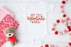 First | Valentines Day | Baby | Vest | Love | Valentine | Gift | Boy | Girl