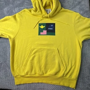Adidas Shmoo Skateboarding Marc Gonzales Pullover Hoodie (hk9878) Yellow Size XL - Picture 1 of 11